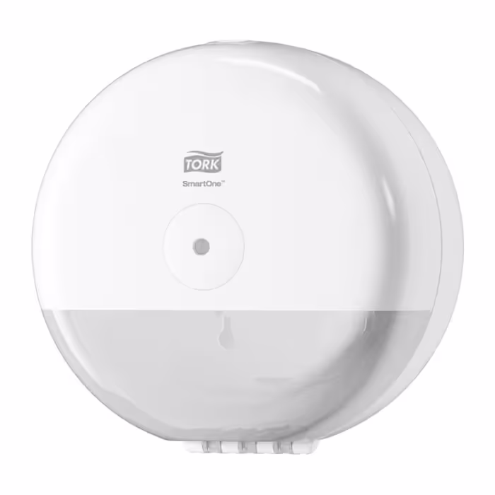 Tork SmartOne Mini Toilet Paper Roll Dispenser White T9