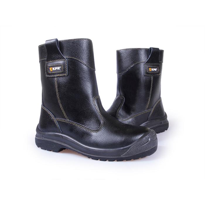 Black High-Cut Pull-Up Boot KPR L-805B