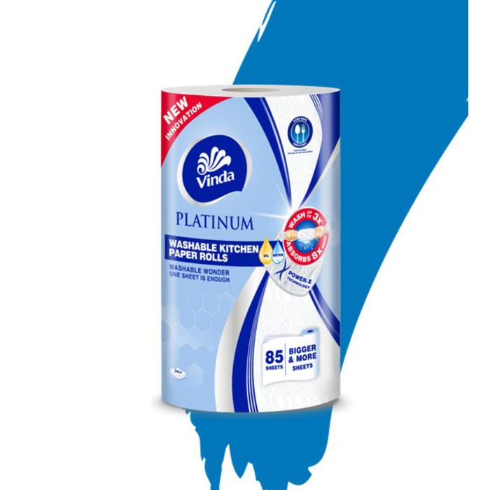 Vinda Platinum 3ply Washable Kitchen Towel Roll