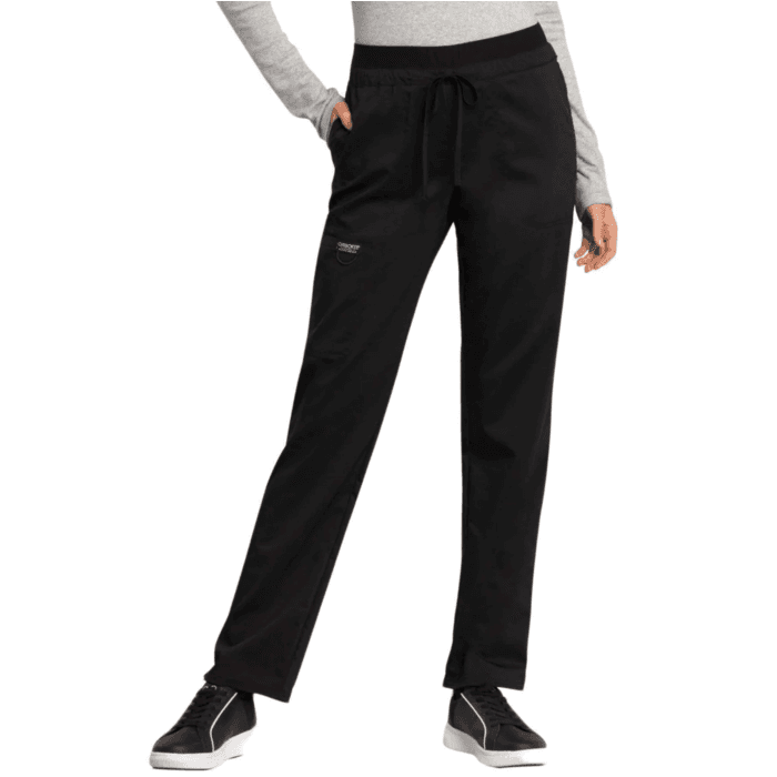 WW105 Revolution Scrubs Pants Women's Mid Rise Tapered Leg Drawstring