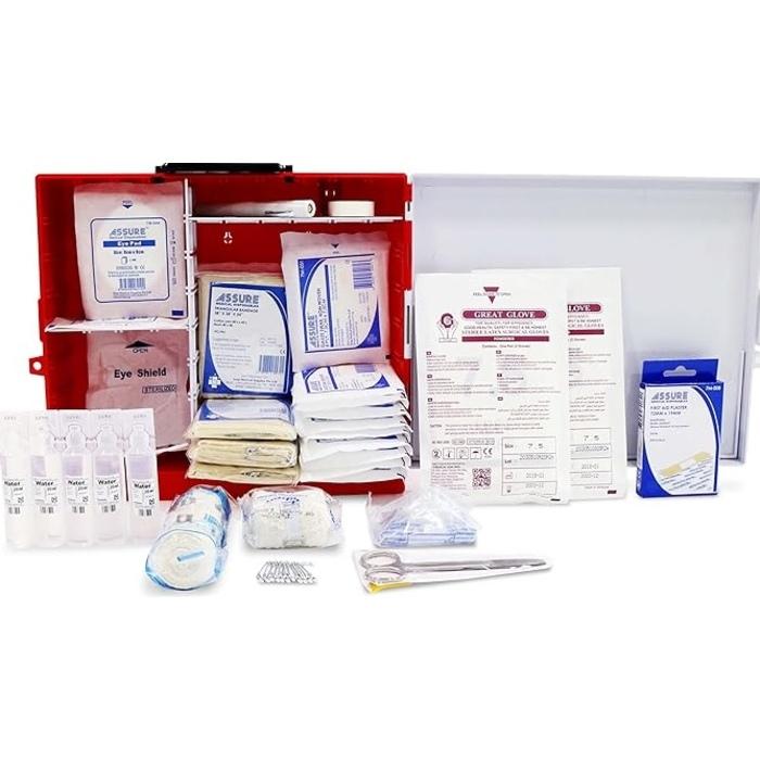 Assure First Aid Box, Complete (MOM Box A, B & C)