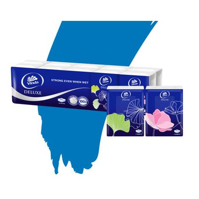 Vinda Deluxe Pocket Hanky Facial Tissue Unscented