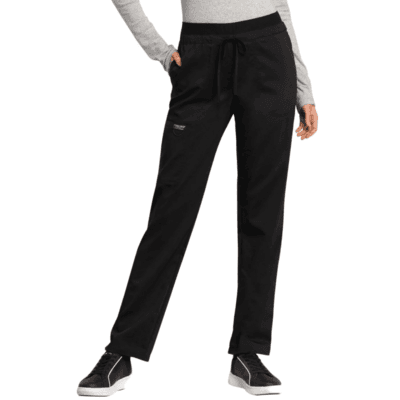 WW105 Revolution Scrubs Pants Women's Mid Rise Tapered Leg Drawstring