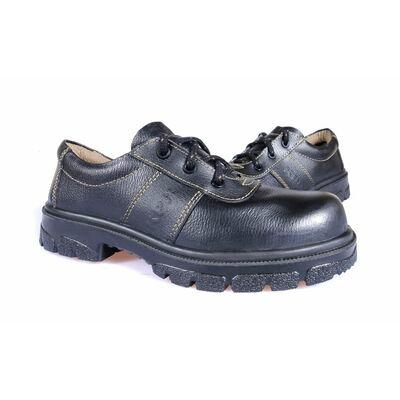 Black Low-cut Lace-up Safety Shoe KPR K-800
