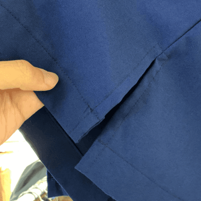 Medical Scrub Top Side Slits
