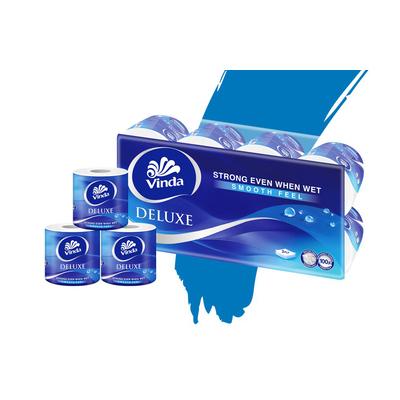 Vinda Deluxe Smooth Feel Toilet Tissue Rolls
