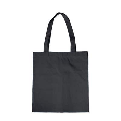 Custom Cotton Canvas A3 Tote Bag Black