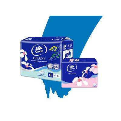Vinda Deluxe Soft Pack Facial Tissue Small