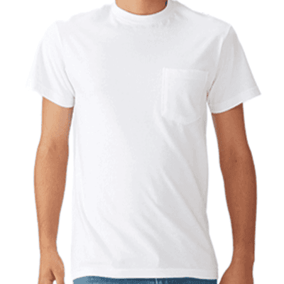 Gildan HA30 Adult Unisex T-shirt With Pocket