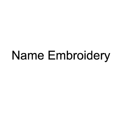 Name Embroidery