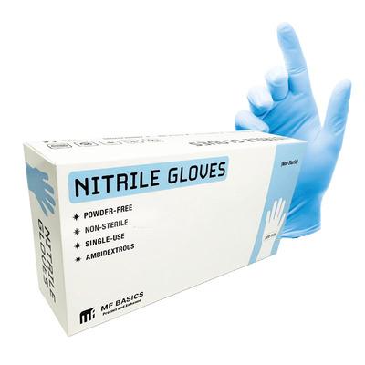 MF Powder-Free 5g Nitrile Gloves (Box)