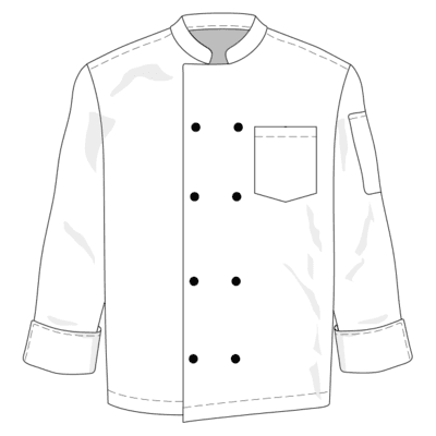 Basic Chef Jacket Sleeve by YH